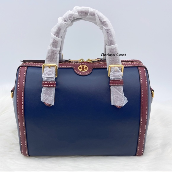 Tory Burch Handbags - 💝NeW! Tory Burch T Monogram Color Block Satchel